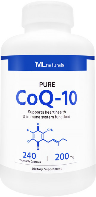 [미국빠른직구] 신제품 마이라이프 내추럴스 코큐텐 CoQ-10 200mg, 240정, 1개