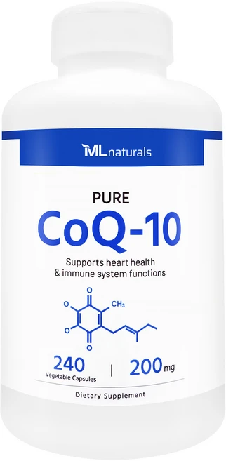 [미국빠른직구] 신제품 마이라이프 내추럴스 코큐텐 CoQ-10 200mg, 240정, 1개 - 쿠팡