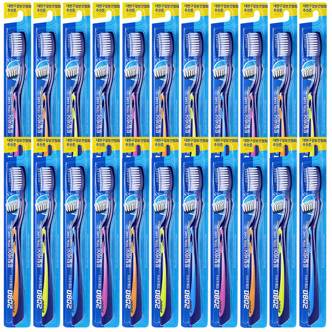 2080 토탈케어 미세모 칫솔, 1개입, 22개