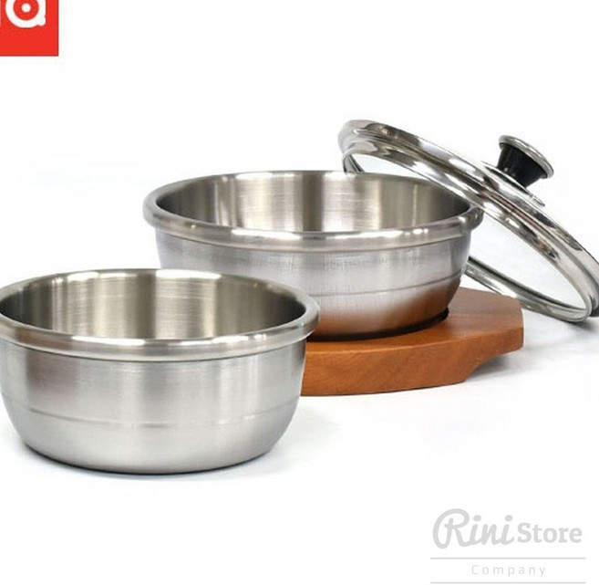 PMK 스텐삼중인덕션뚝배기 15cm 인덕션용뚝배기