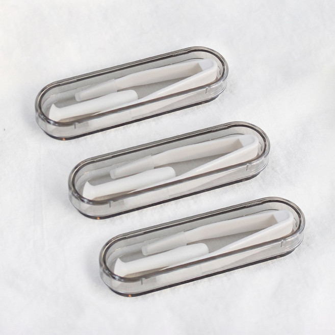 렌즈 빼는 도구 렌즈착용 위생 집게&흡착봉 3개세트