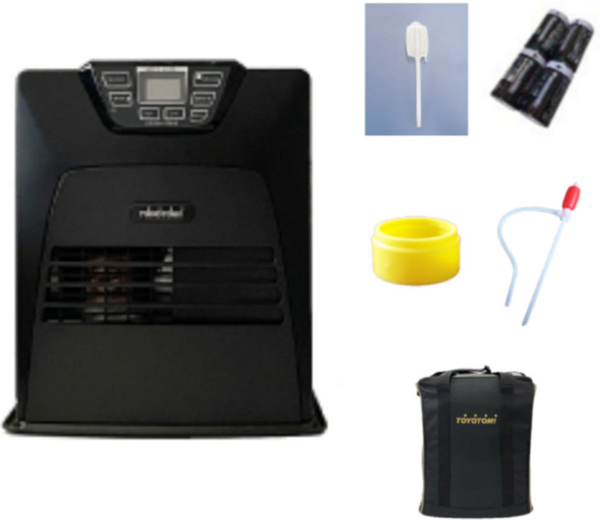 토요토미 팬히터 LC-DX32 풀세트 (국내 정품 A/S 가능), 팬히터 32, 블랙