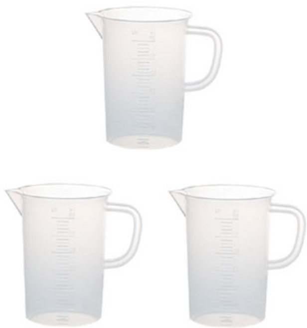 네이처안 플라스틱 계량컵 비커 300ml 3개입