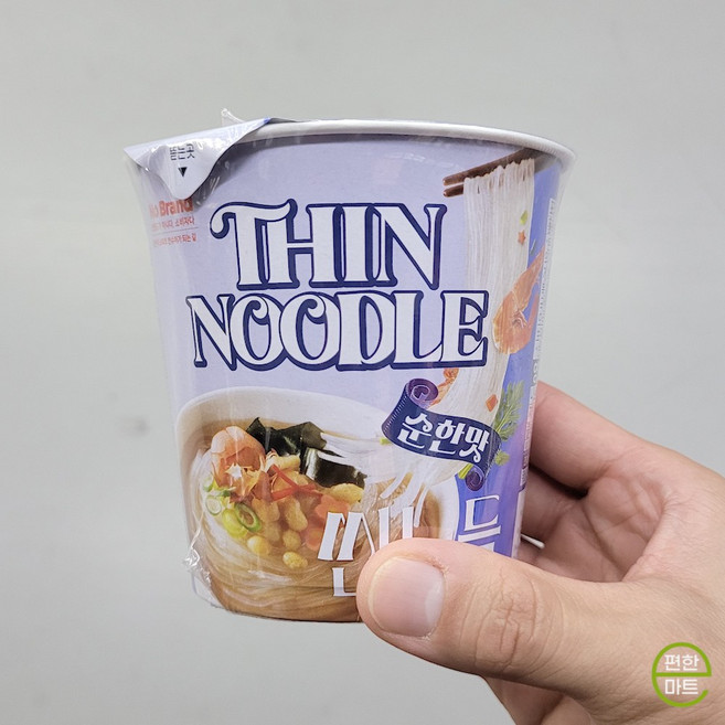 노브랜드 씬누들 순한맛, 3개, 36.9g