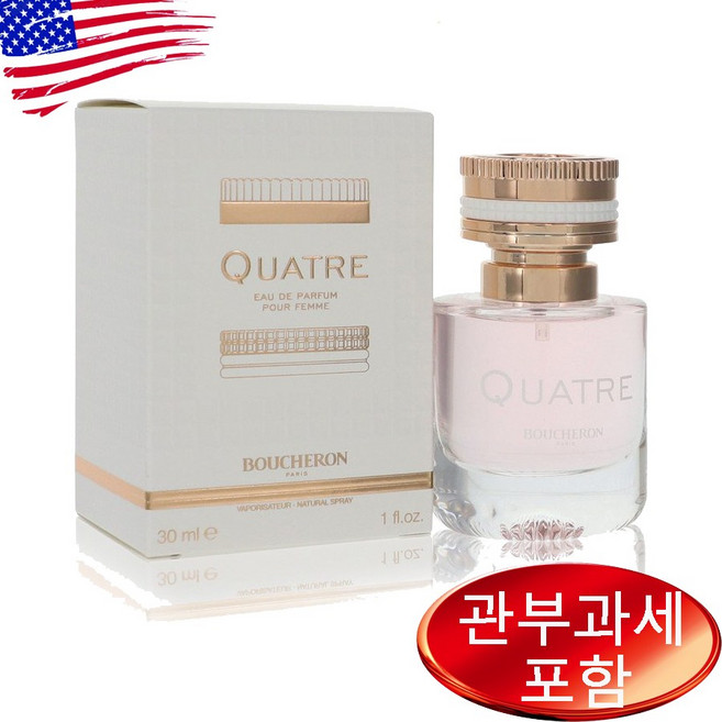 부쉐론 콰트로 우먼 오드퍼퓸 30ml, 1개
