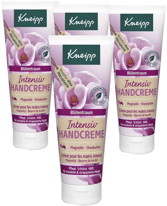 독일 크나이프 Kneipp flower dream hand cream 인텐시브 플라워드림 핸드크림, 75ml, 4개