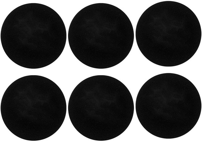 6Pieces Hepa 필터 스폰지 교체 P1 PO PET GROOMING 키트 진공 청소기 액세서리 스폰지 예비 부품, 믹스 사이즈, 6개