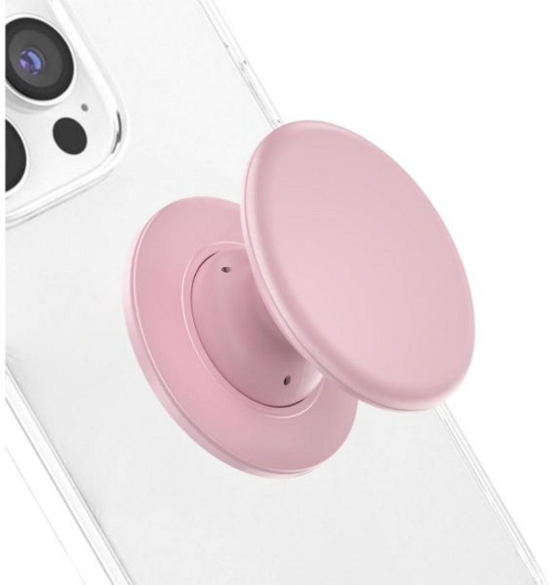 Magsafe 휴대폰 그립용 그립팝소 마그네틱 휴대폰 그립 홀더 마그네틱 접이식 확장형 휴대폰 그립 스탠드 홀더 아이폰 17 16 15 14 13 12 시리즈 블랙, 접착식, 핑크, 1개