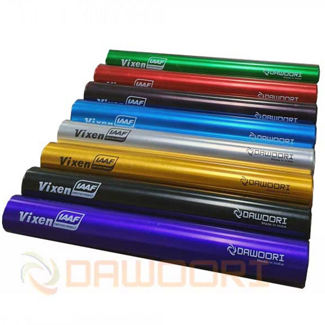 다우리 육상 알루미늄 바톤 보급형(공인품) 세트 일반용(8개입) 성인용 경기 연습용, 알루미늄 바톤 보급형(일반용) 세트