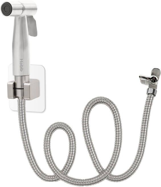 하비비 욕실 스프레이건 고압 변기청소기 올스텐레인스 4종, 1개