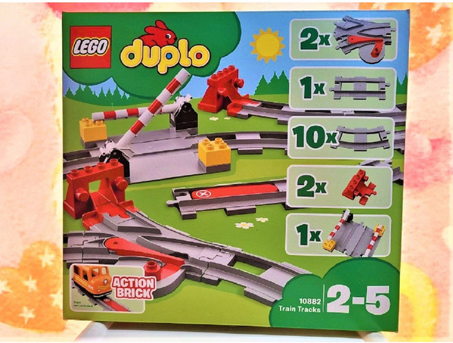 레고 듀플로 10882 기차 철로 - 국내출발, 1개