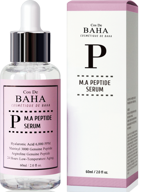 코스드바하 P 펩타이드 피부 주름 미백 기능성 세럼 얼굴 탄력 앰플 30ml 60ml, 1개