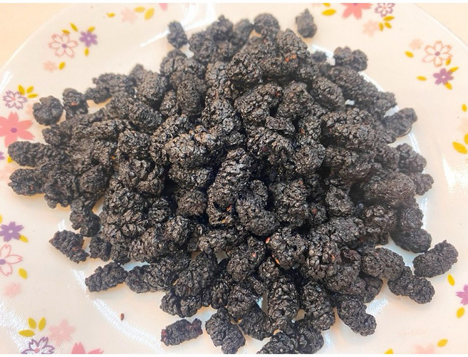 【合信蔘藥】黑桑椹乾150g/沖茶/養生, 1個