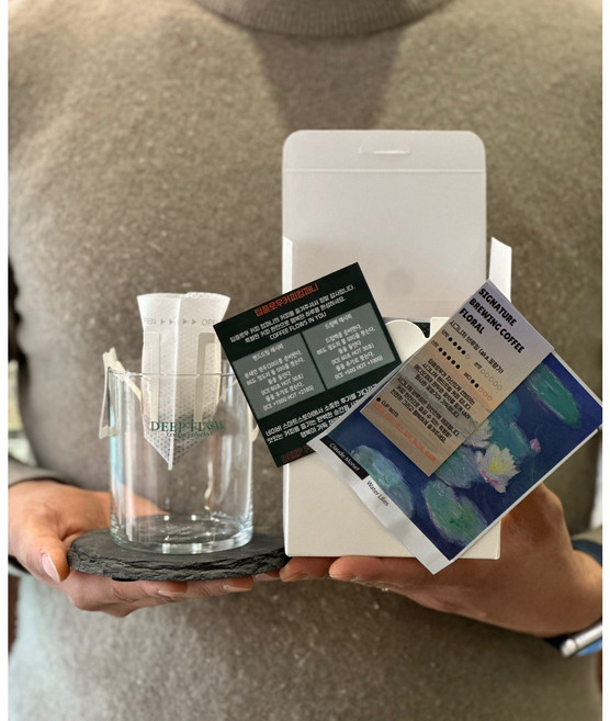 [데일리 드립백] 산미가 있는 커피 드립백 에티오피아 구지 모모라 7개입 갓볶은 원두 커피, 5g, 1000개