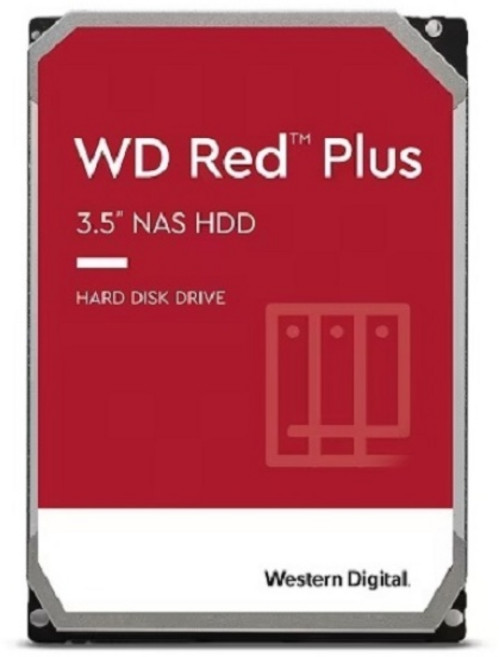 [Western Digital] RED PLUS HDD 2TB WD20EFPX 패키지|(3.5HDD/ SATA3/ 5400rpm/ 64MB/ CMR) [단일]