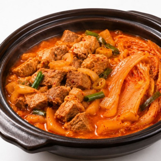 해와바다 깜짝 놀랄 중량 돼지반근 얼큰 돼지 김치찌개 2-3인분 풀세트 짜글이, 5개, 700g
