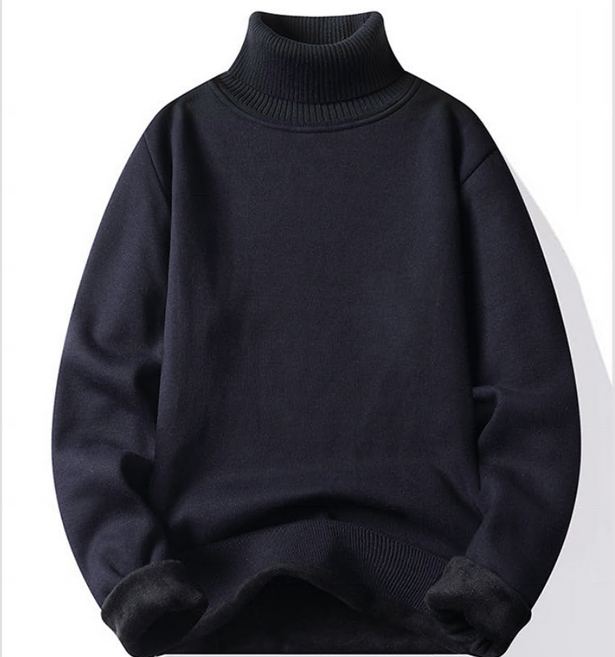 Connect LINK 남성용 몸매보정 스탠다드핏 목폴라 니트 10컬러