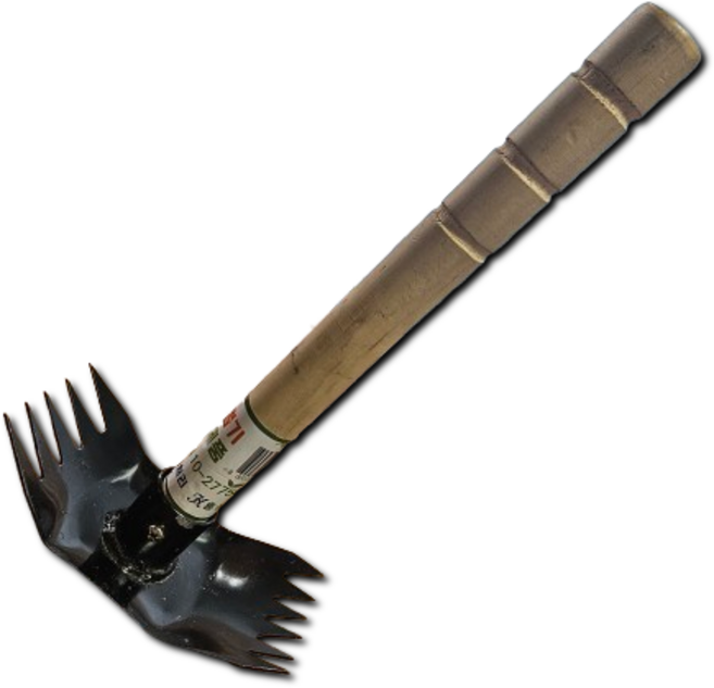 흥산 잡초제거기 잡초제거 호미 풀뽑기 풀뽑는도구 농기구 30cm, 1개