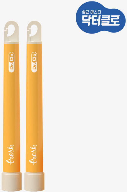 엔오엔 닥터클로 프레쉬 냉장고 탈취스틱 김치 생선 냄새제거 신선도유지, 4ml, 2개