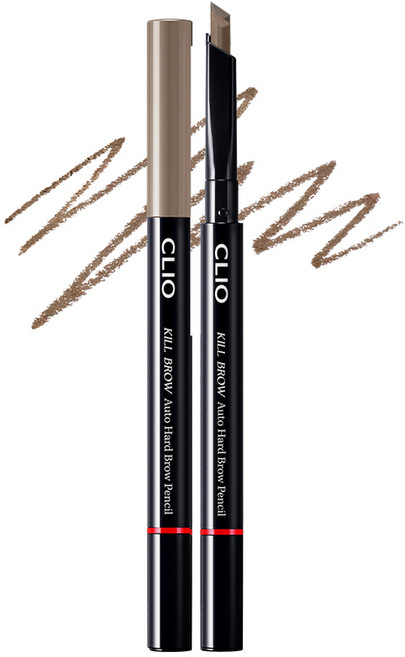 클리오 킬 브로우 오토 하드 브로우 펜슬 24AD, 9호 애쉬베이지, 1개