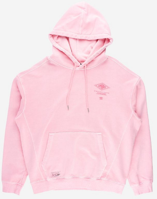 엄브로 웨이파인더 가먼트다잉 후드티 UQ121CHD11 PNK
