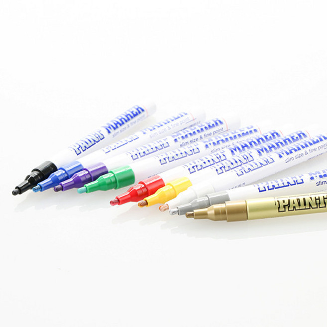 문화 페인트마카 세필 (낱개), 노랑