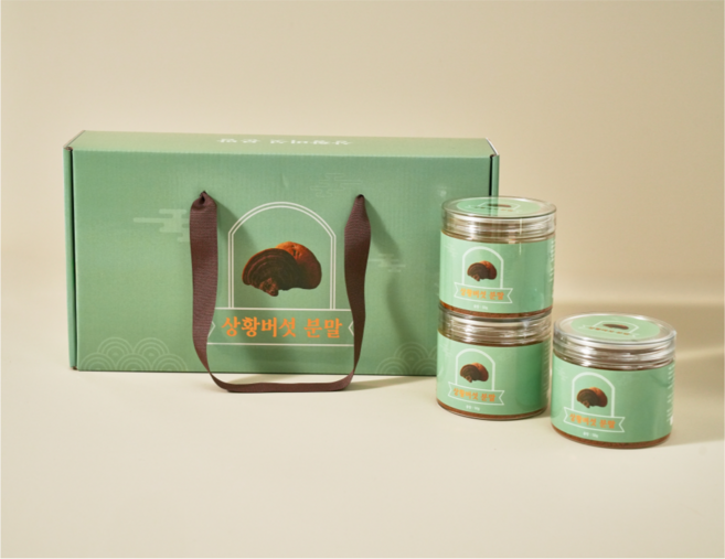 상황버섯 분말 [ 상황버섯 밥 ] [ 면역 밥 ] 50g, 3개