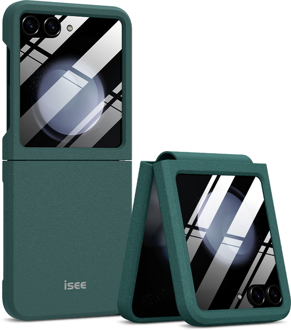 아이시(isee) Z플립3~5 호환 에어로 플렉스 하드 풀커버 케이스