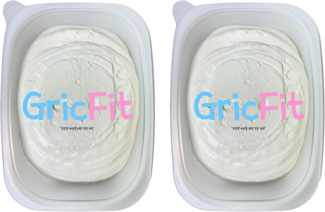 그릭핏 더진한 무가당 대용량 수제그릭요거트 플레인 2kg(1kg*2개입), 1kg, 2개