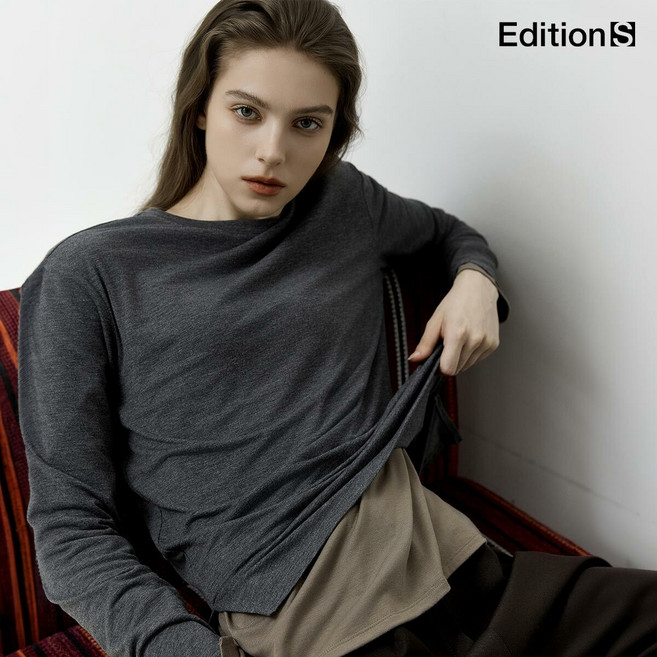 [론칭가69 000원 →3만원 ↓]에디션S 소프트 티블라우스 4종