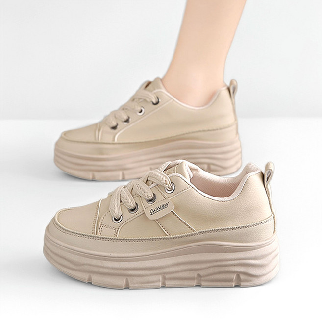 Modern Fashion 여성 6cm 키높이 스니커즈 날씬해보이는 운동화