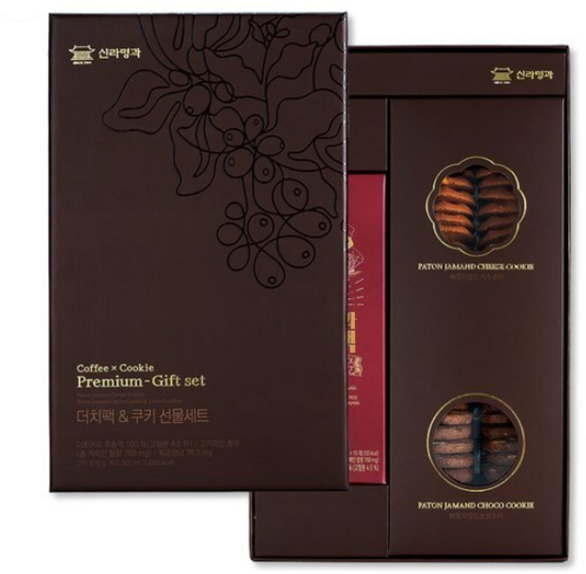 신라명과 더치팩쿠키선물세트, 1개, 10개입, 30ml