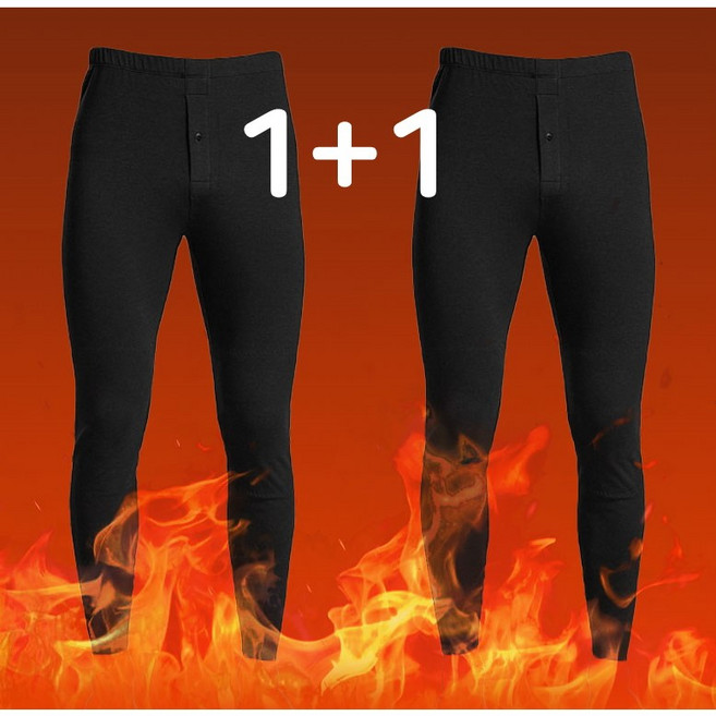 바이핏 더 따뜻한 남성기모레깅스 2매