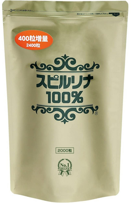 스피루리나 2400정 1개 일본 재팬알제