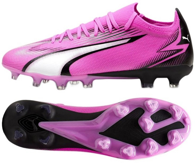 푸마 남성 축구화 울트라 매치 FG/AG 퍼플