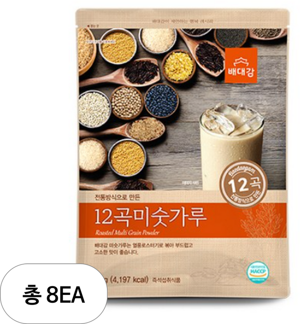 배대감 12곡 미숫가루, 1kg, 8개