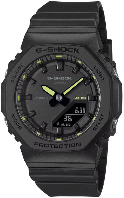 CASIO 卡西歐 G-SHOCK 女性防護運動手錶 GMA-P2100SA-1A2JF