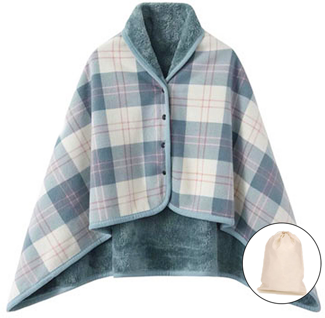 매이템 (파우치포함)무릎담요 똑딱이담요 망토담요 사무실담요 극세사담요 담요