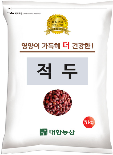 대한농산 수입 적두 팥 5kg, 1개