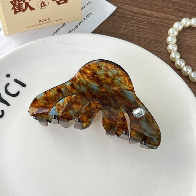 BEAGLE 醋酸鯊魚夾 法式八字形大號髮夾
