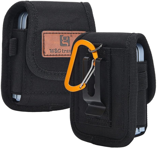 삼성 갤럭시 S25 S24 울트라 Z 폴드 7 Z 트라이폴드 A56 A36 아이폰 17 16 프로 맥스 17 에어 구글 픽셀 10 9 프로 XL용 폰 홀스터 카드 홀더가 있, for Z Flip & Razr Series