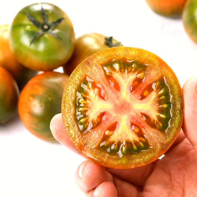 [단짠중독] 마지막물량 고당도 대저토마토 짭짤이, 1개, 대저토마토 5kg (2S-L )랜덤과