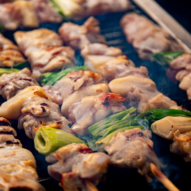 (무료배송) 더 맛있는 파닭 닭꼬치 6개 * 2세트 / 닭꼬치 파닭꼬치 캠핑꼬치 꼬치구이, 12개, 50g