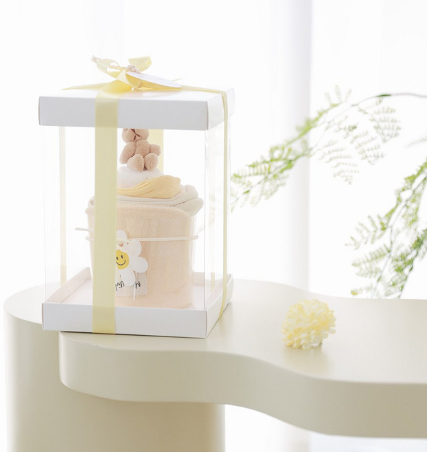 [출산백일선물] 우이동금손 옐로우밍 아기옷 케이크 5종세트(런칭기념 10% 추가할인) (케이크 선물포장)