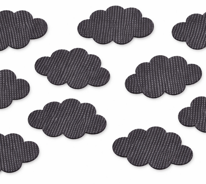 앞머리 찍찍이 헤어시트 벨크로 10개 1SET