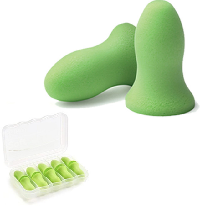 MOLDEX Meteor 流星錐型耳塞 NRR33 舒適降噪 附收納盒 睡眠工作皆適用, 1套, 20個裝