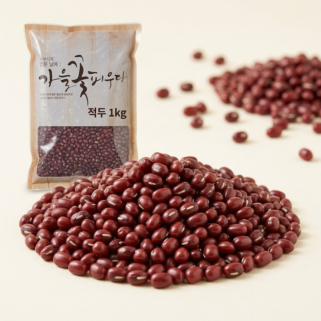 적두 팥 1kg 팥죽용 팥앙금 재료 붉은팥 잡곡, 10개