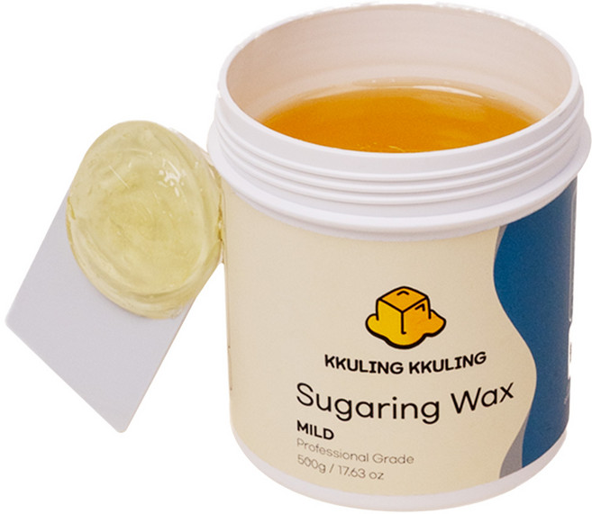 꿀링꿀링 마일드 셀프왁싱 슈가링왁스 국내산 임산부 겨드랑이 제모, 1개, 500g