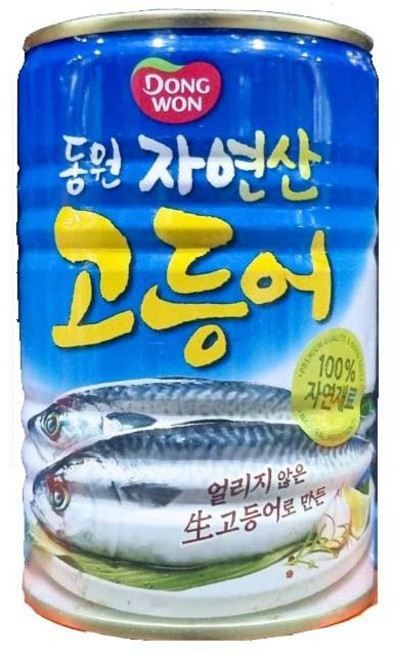 동원 자연산 고등어, 400g, 12개
