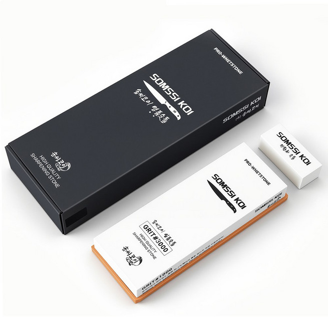 솜씨코이 일품 숫돌 3000방 중벌 칼갈이 광택, 1개